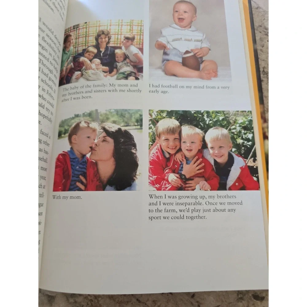 Through My Eyes Tim Tebow Nathan Whitaker Hardcover‎ Book 